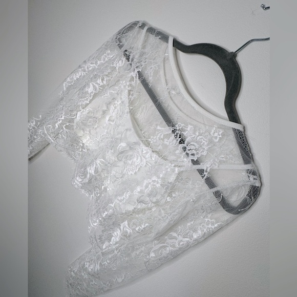 Sweet Caroline Styles Wedding Dress Florence Skirt Marigold & Willow Crop Top 8 - Picture 7 of 11